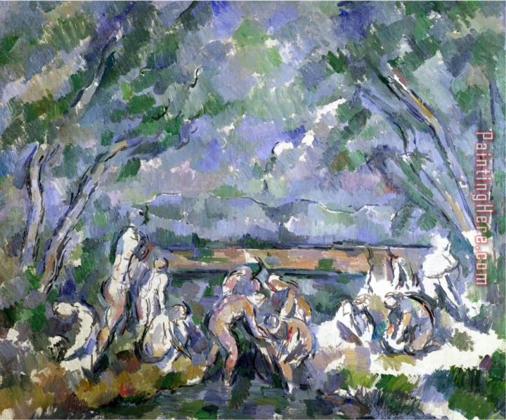 Paul Cezanne The Bathers 1902 06